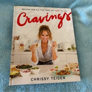 Cravings Cookbook by Chrissy Teigen - Red and White